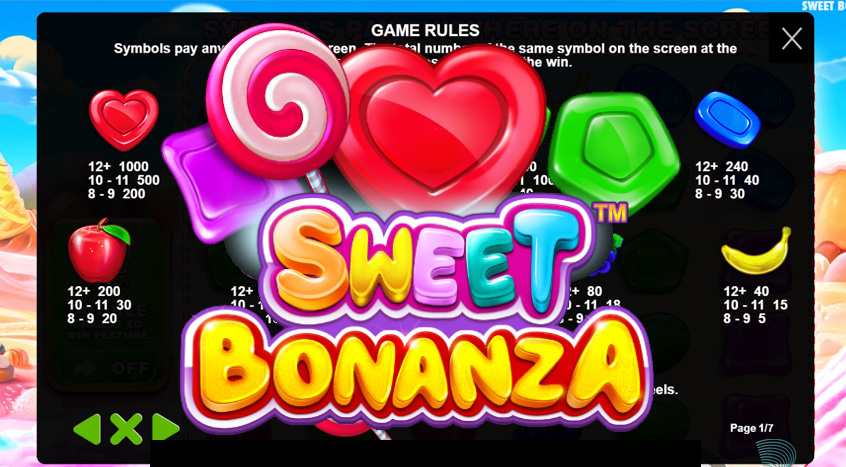 Games Sweet Bonanza Permainan Kasino Online