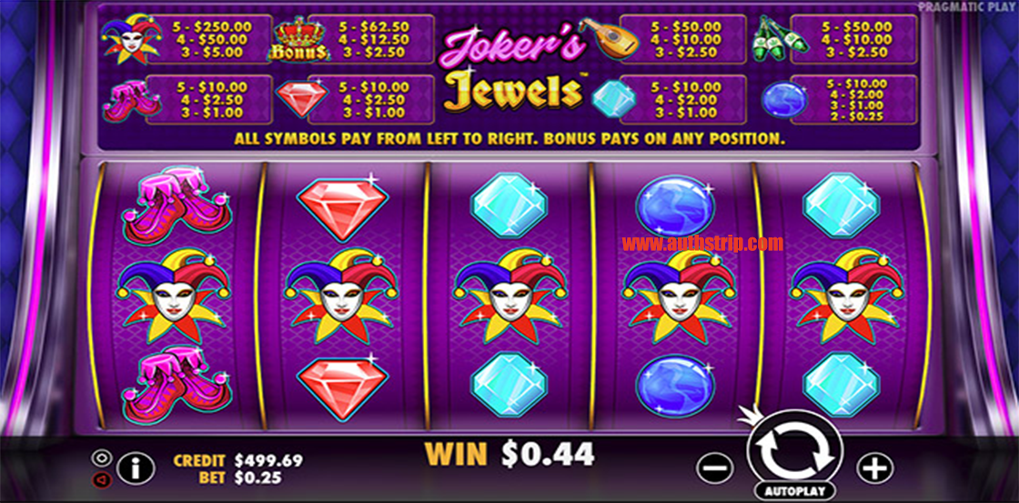 Jokers Jewels Slot yang Menawan